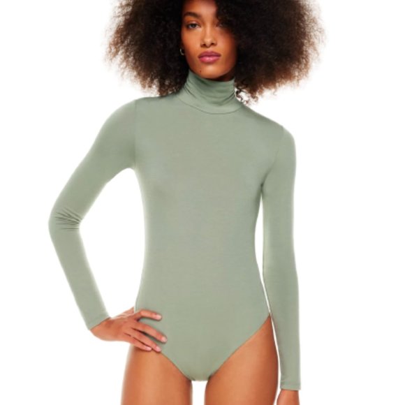 WILFRED (Aritzia) Troyes Long-sleeve turtleneck bodysuit - Picture 1 of 4